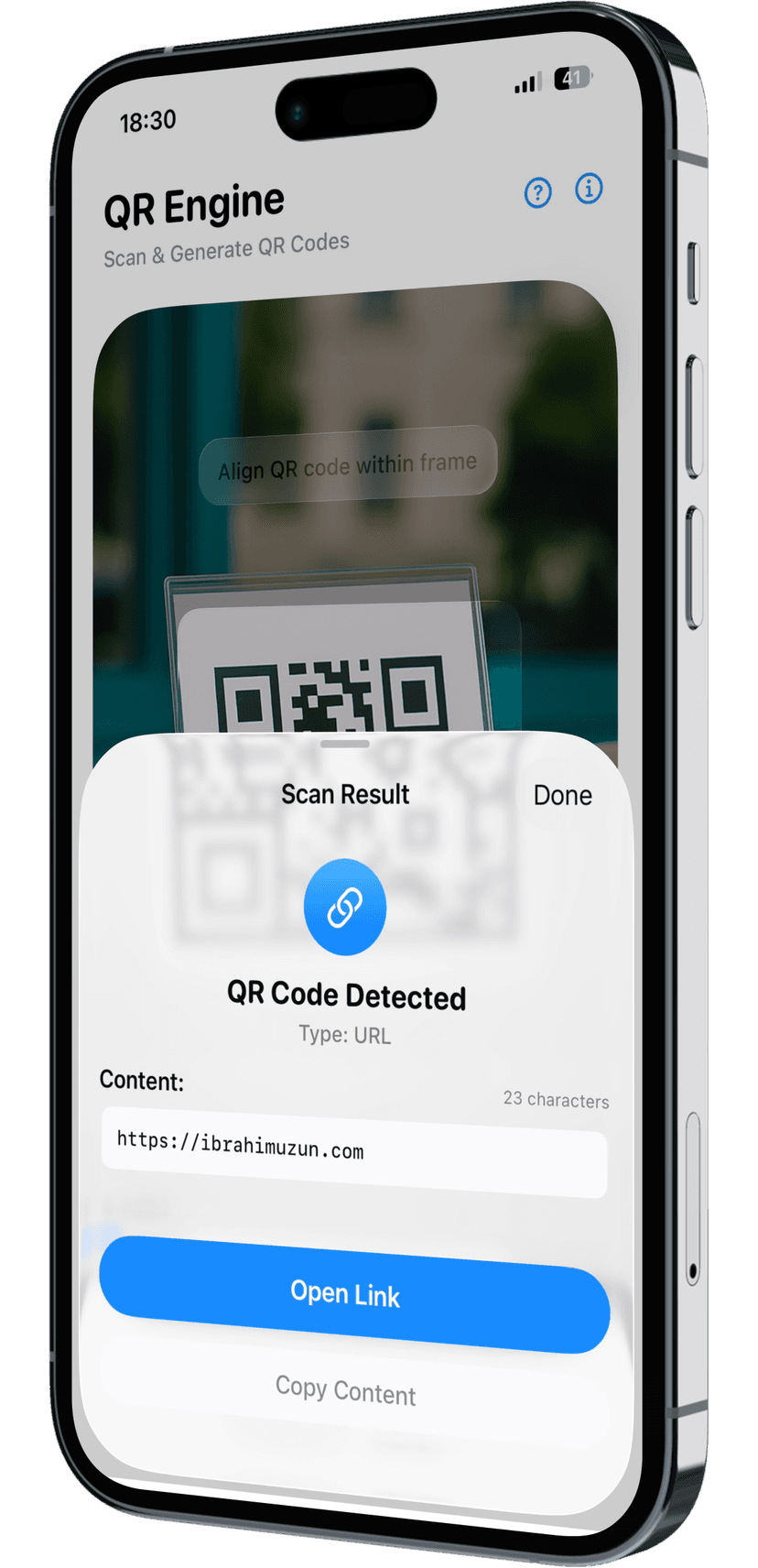 Smart Content Recognition showing context-aware actions and instant responses